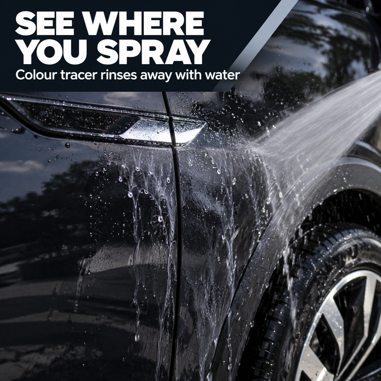 CarPro TarX Tar Remover Adhesive Remover - Degreasing Agent — How can I see where I sprayed?