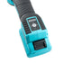 Carbon Collective HEX Mini LED speed display and battery release, close up
