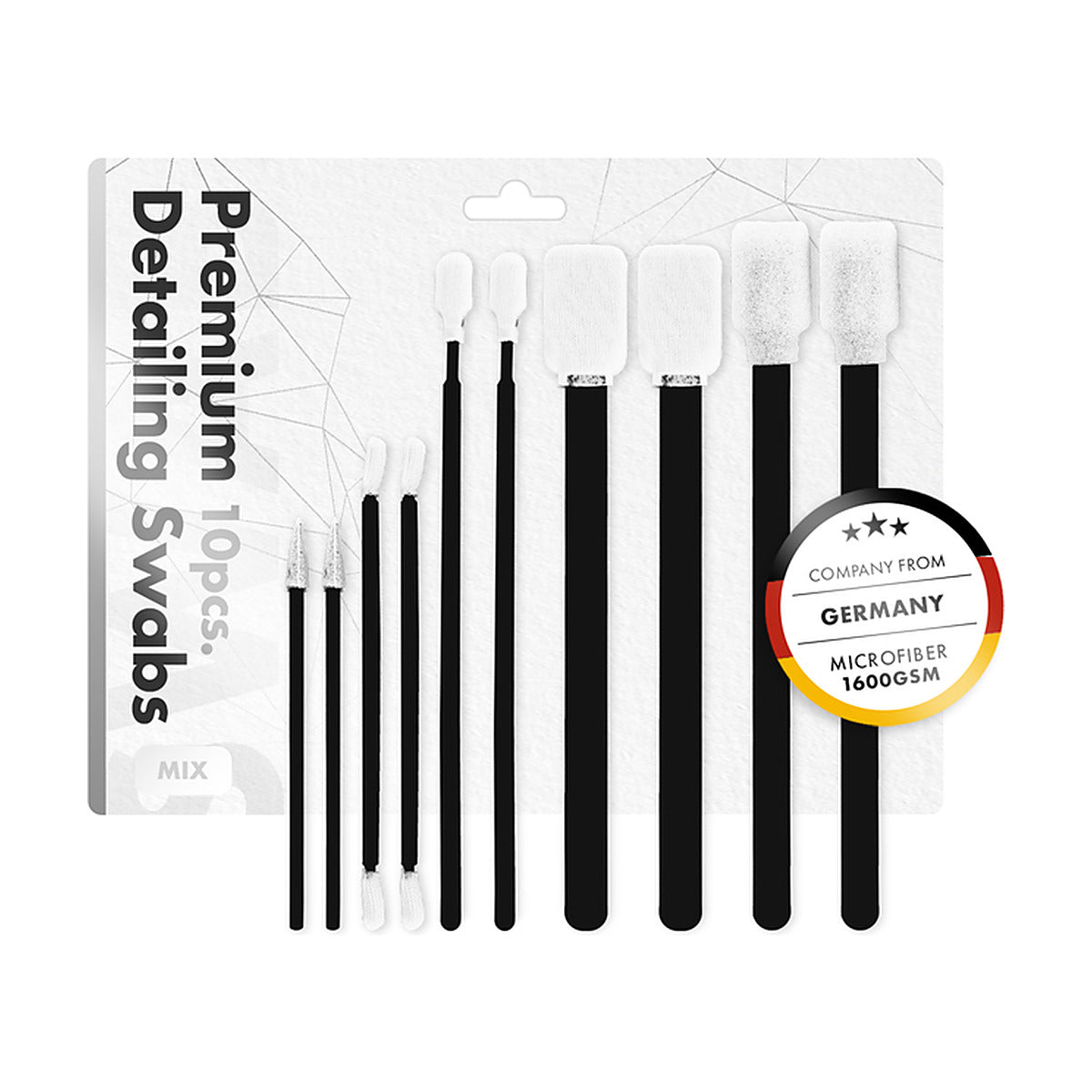 ChemicalWorkz Detailing Swabs 10 pack - retail pack front