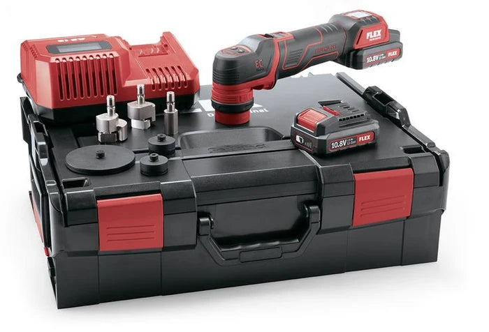 Flex PXE 80 Cordless Polisher Set 12V - 12-EC/2.5 Battery Powered