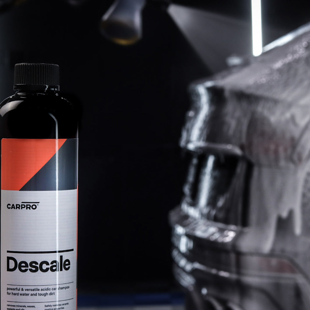 CarPro Descale in use