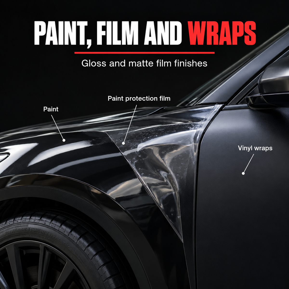 DIY Detail 3 Year Graphene Coating - T3 — Can I coat film and wraps?