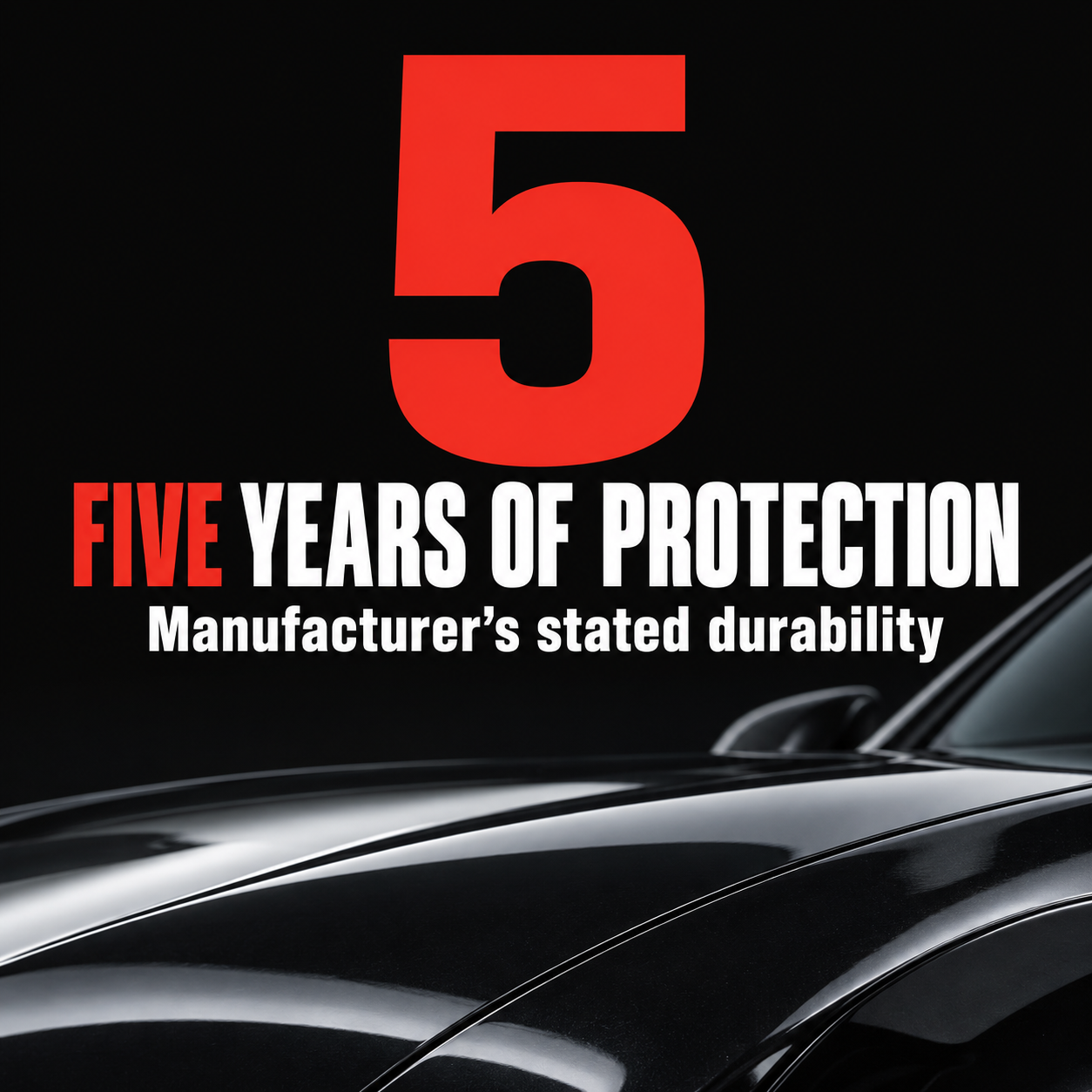 DIY Detail 5 Year Ceramic Coating — How long does protection last?