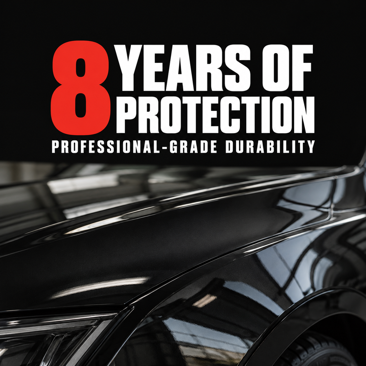 DIY Detail 8 Year Ceramic Coating — What durability is offered?
