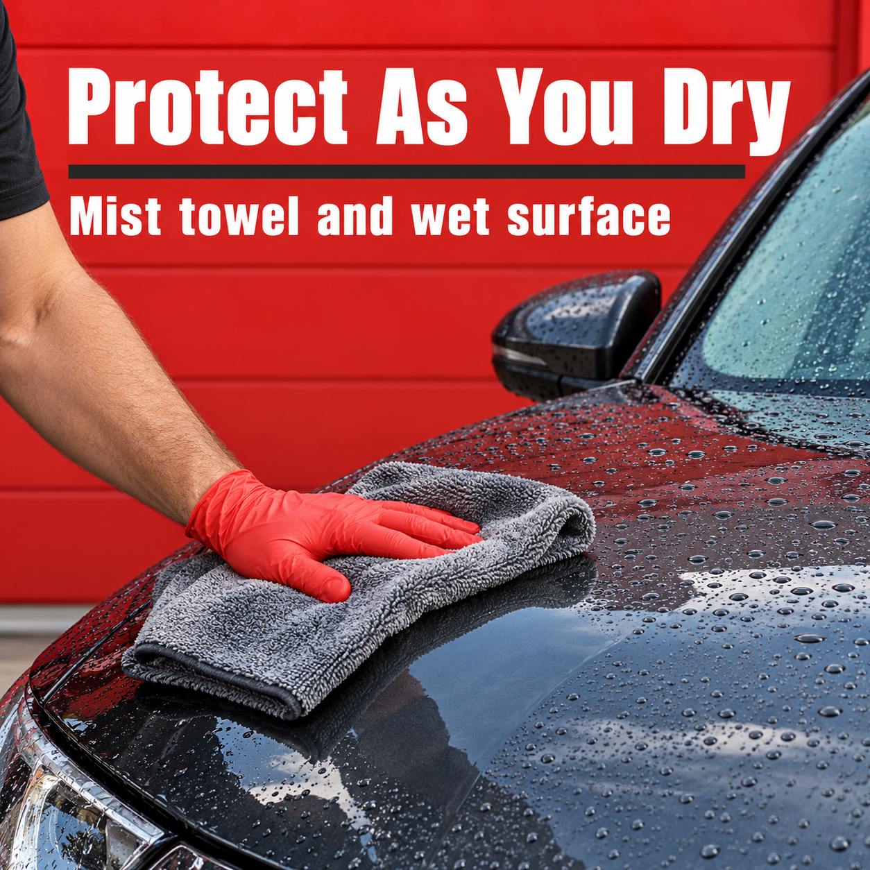DIY Detail Ceramic Gloss — Can I use it while drying?