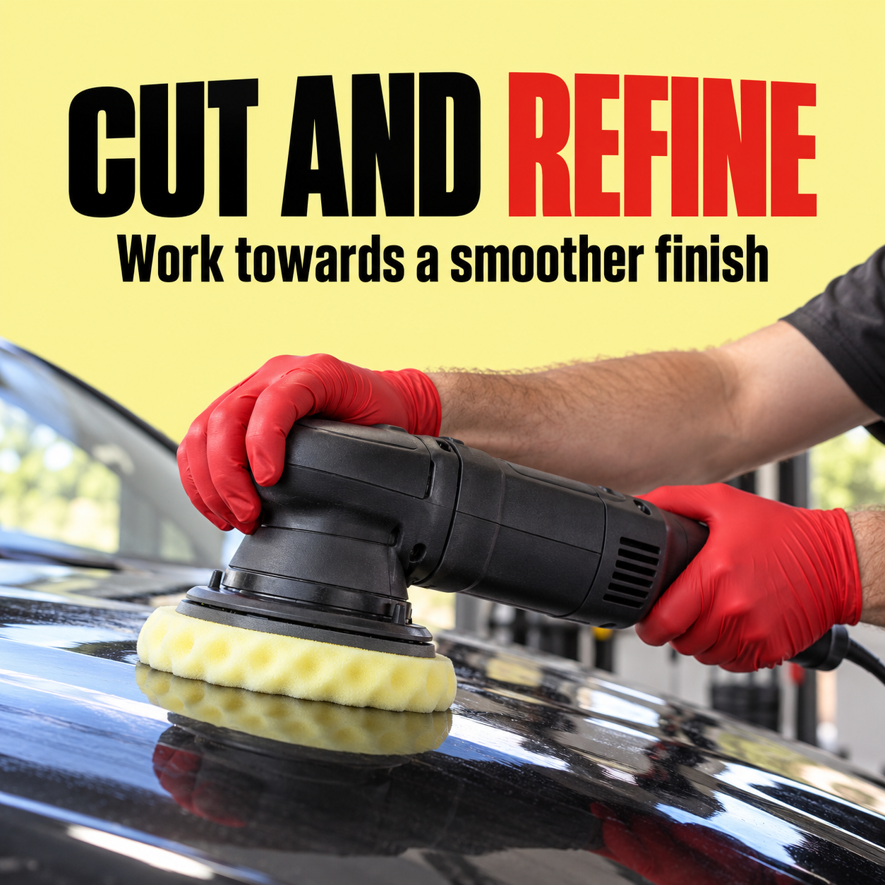 DIY Detail Gold Standard Waffle Pad — What does polishing look like?