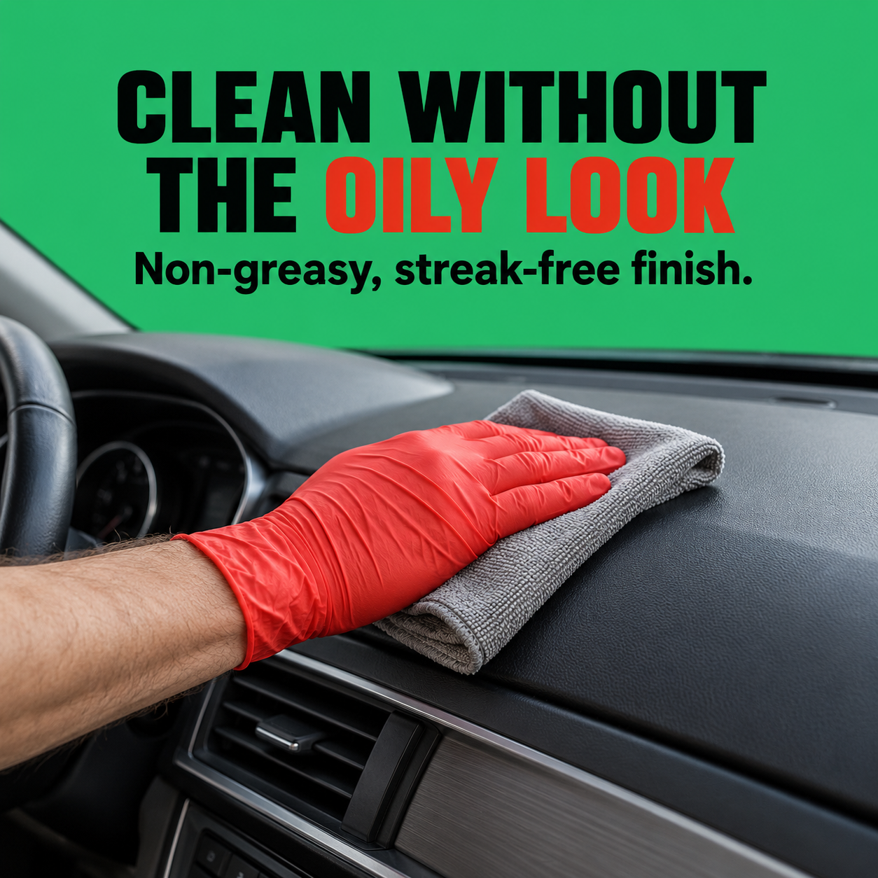 DIY Detail Interior Clean & Protect — What finish can I expect?