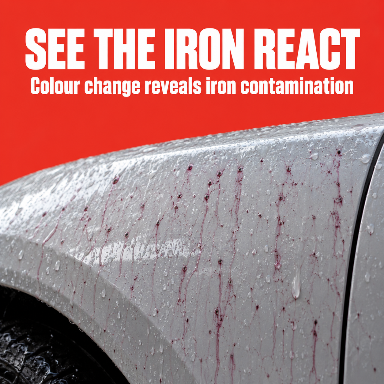 DIY Detail Iron Remover — What does colour change show?