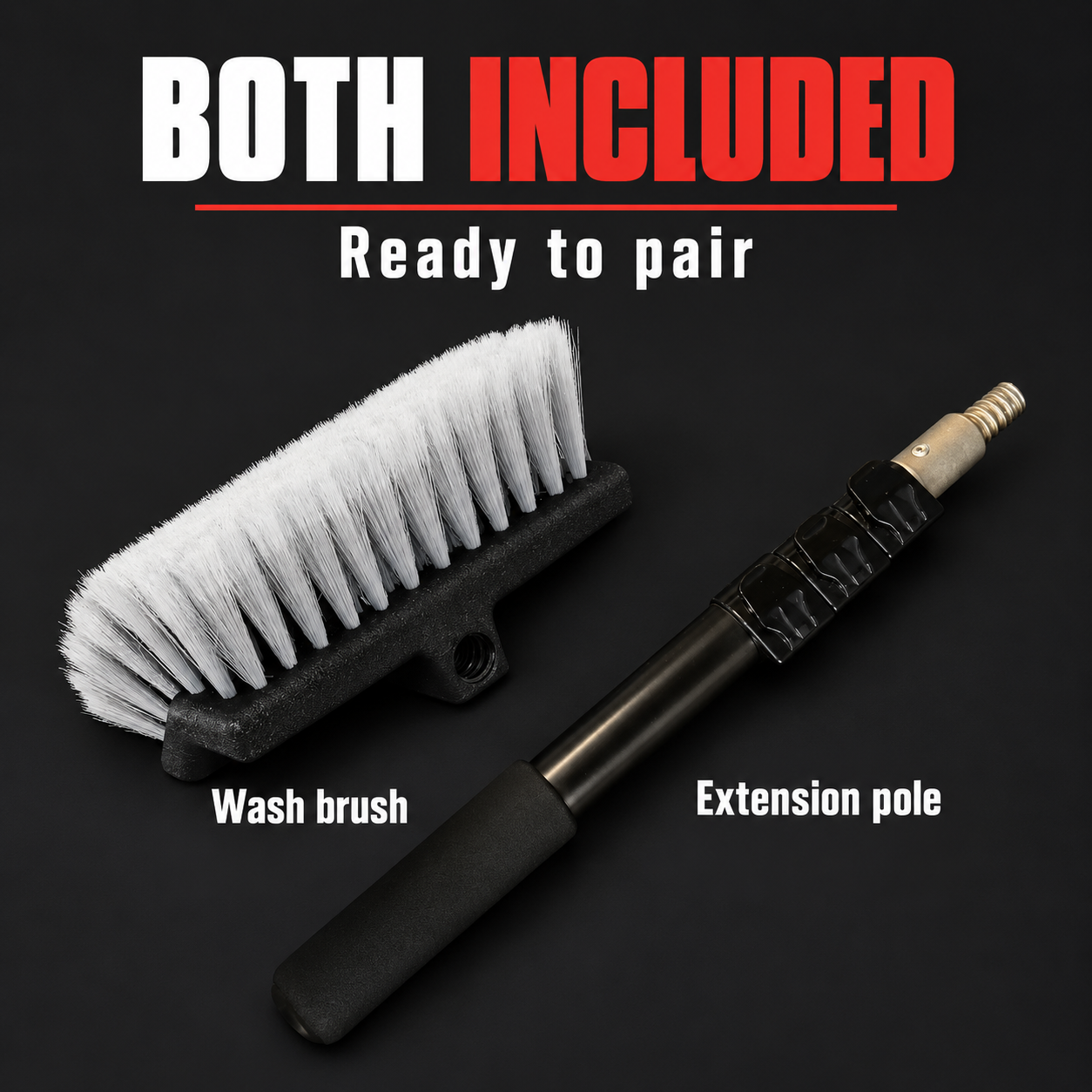 DIY Detail Perfectly Safe Wash Brush & Pole — Is the pole included?