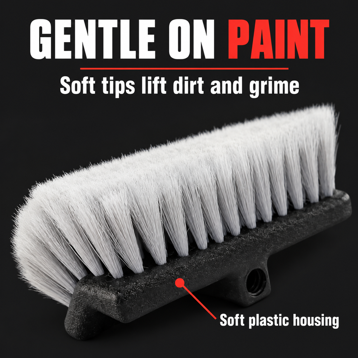 DIY Detail Perfectly Safe Wash Brush & Pole — What makes it gentle?