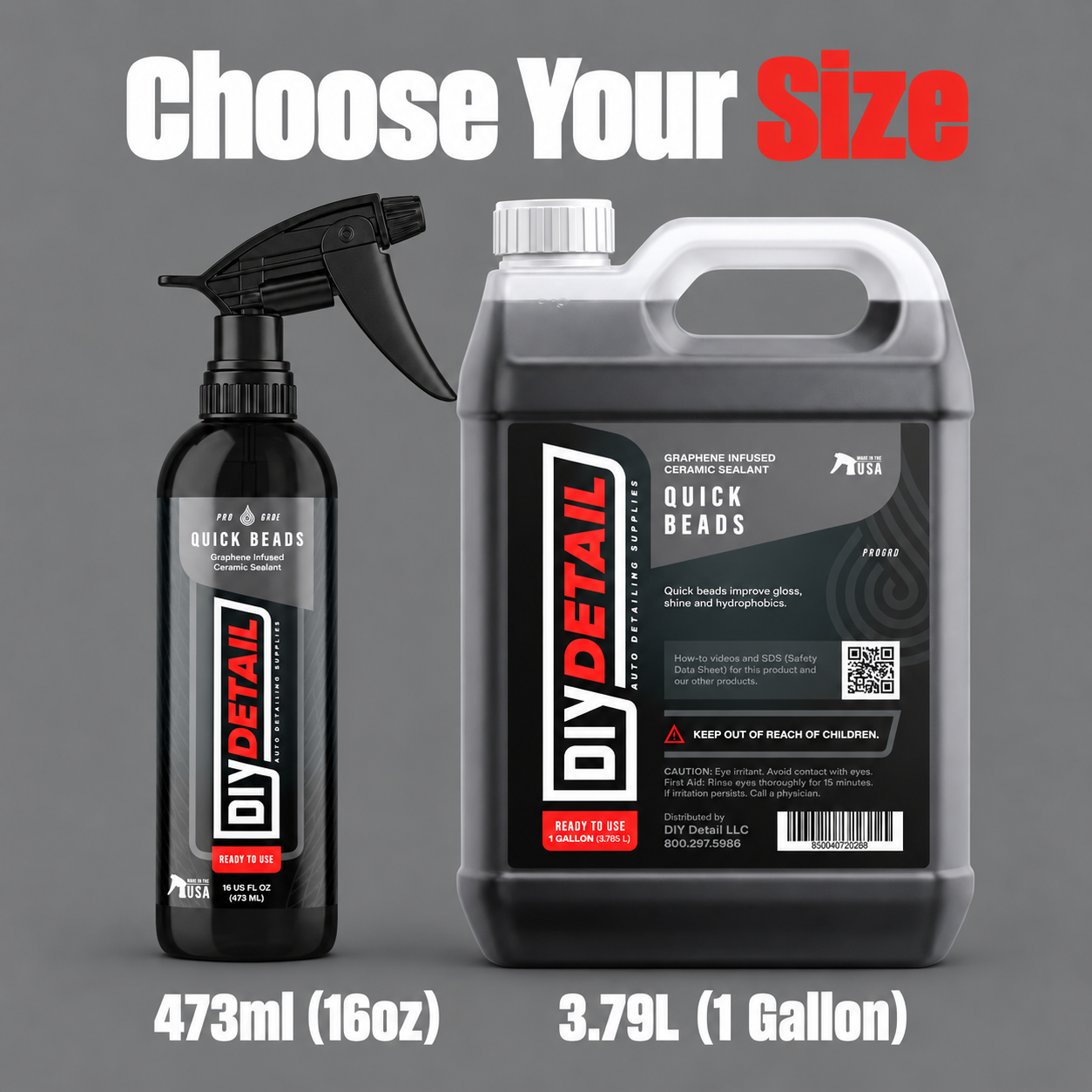DIY Detail Quick Beads — Which size can I choose?