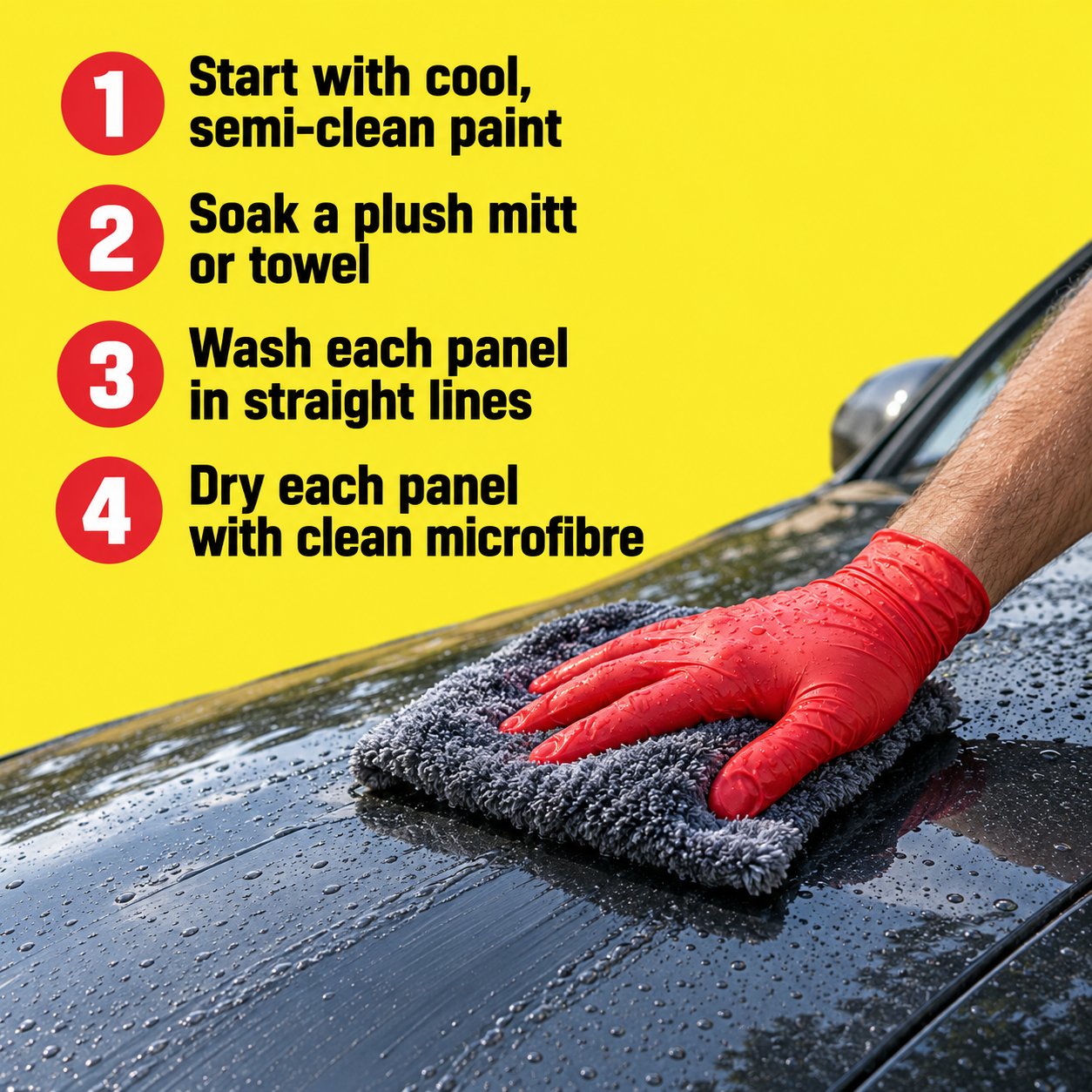 DIY Detail Rinseless Wash v2 — How do I wash?