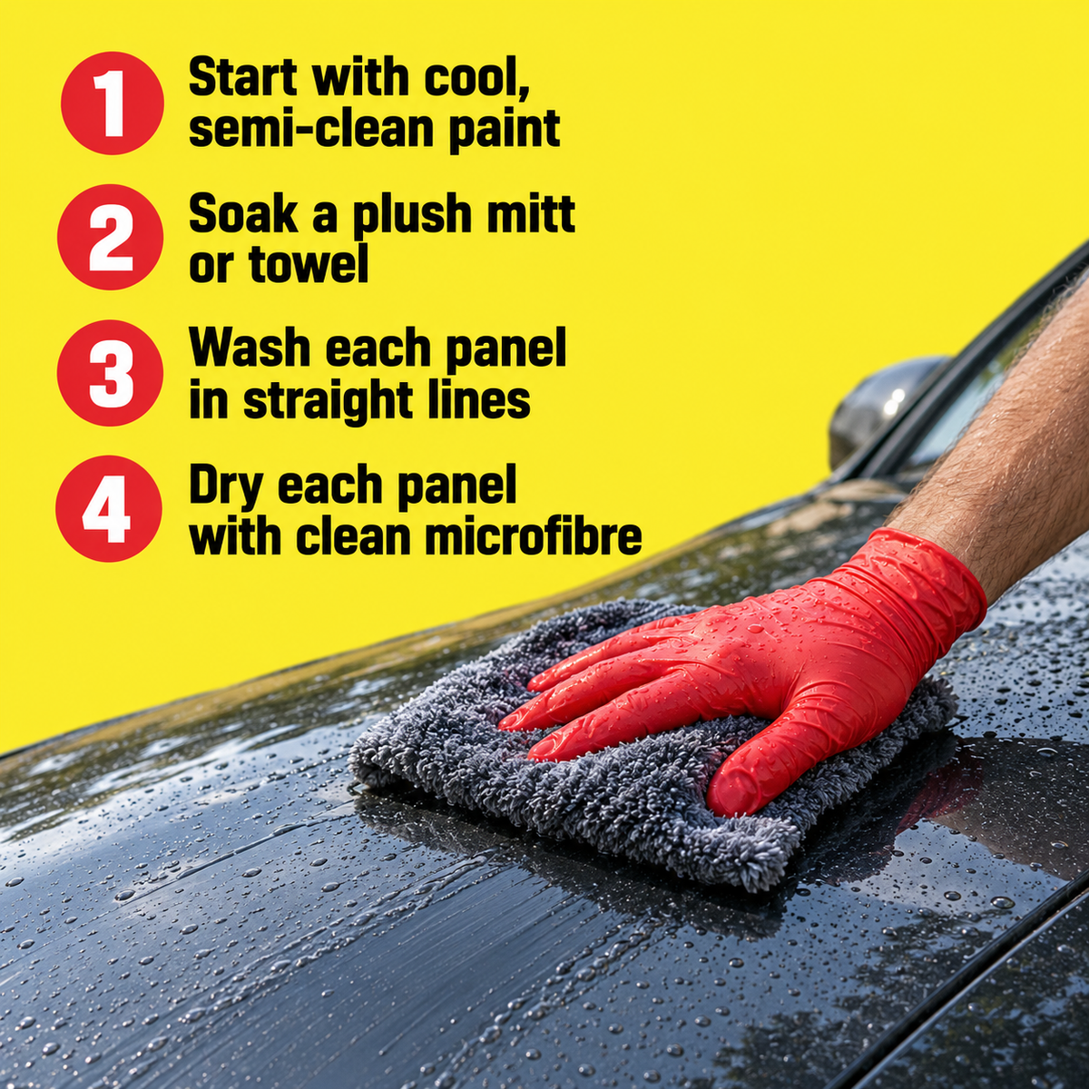 DIY Detail Rinseless Wash v2 — How do I wash?