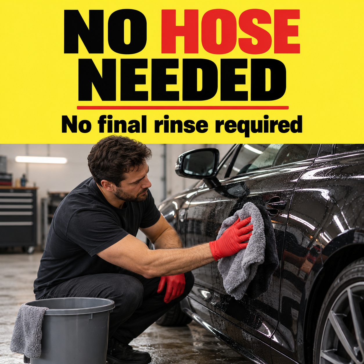 DIY Detail Rinseless Wash v2 — Do I need a hose?