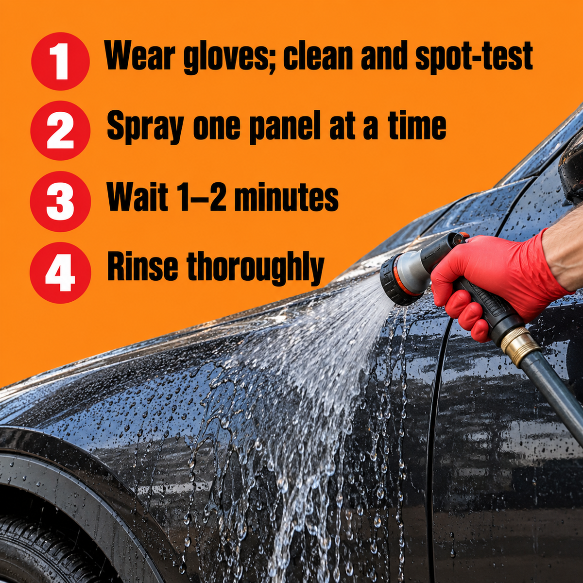 DIY Detail Water Spot Remover — How do I apply it?