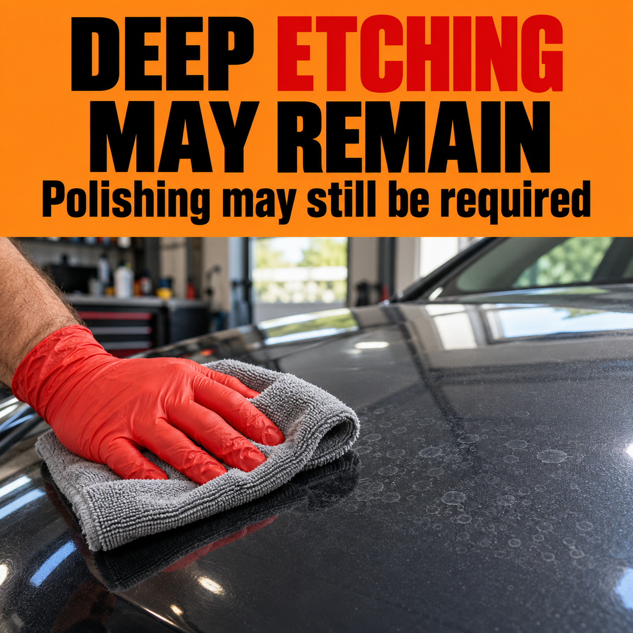 DIY Detail Water Spot Remover — Can it fix deep etching?