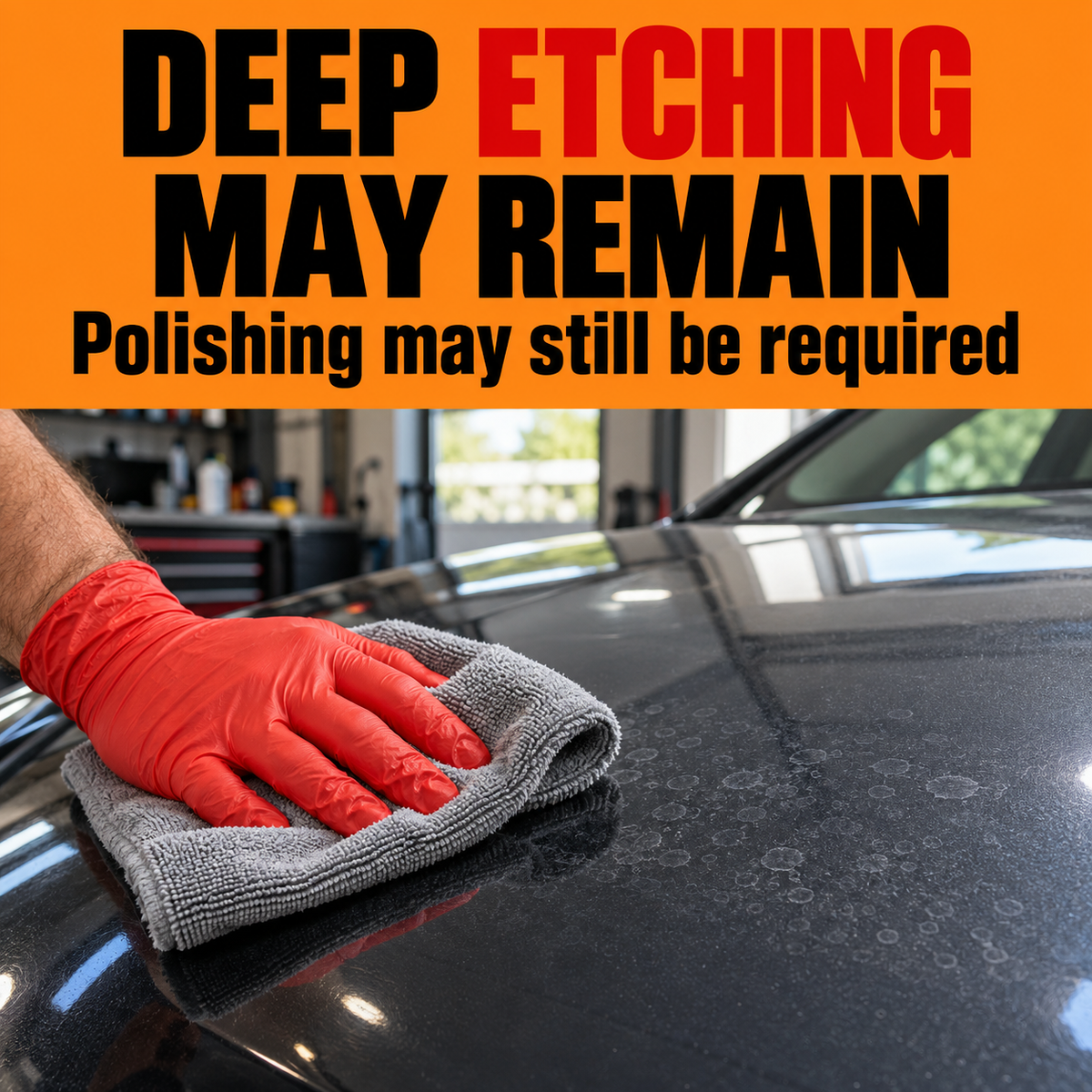 DIY Detail Water Spot Remover — Can it fix deep etching?