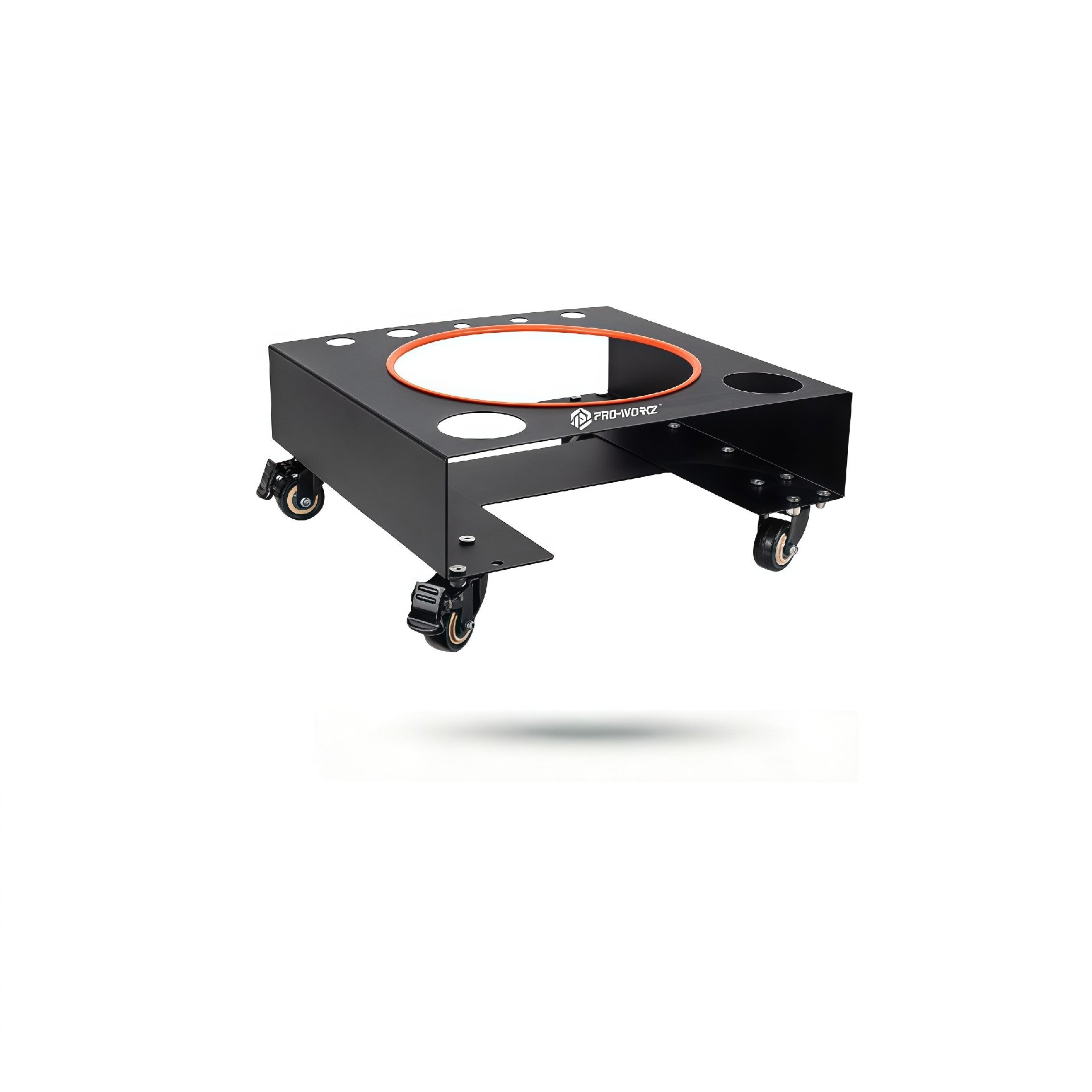 DTL LAB Steel Bucket Dolly — galvanised steel wash bucket dolly on swivel casters