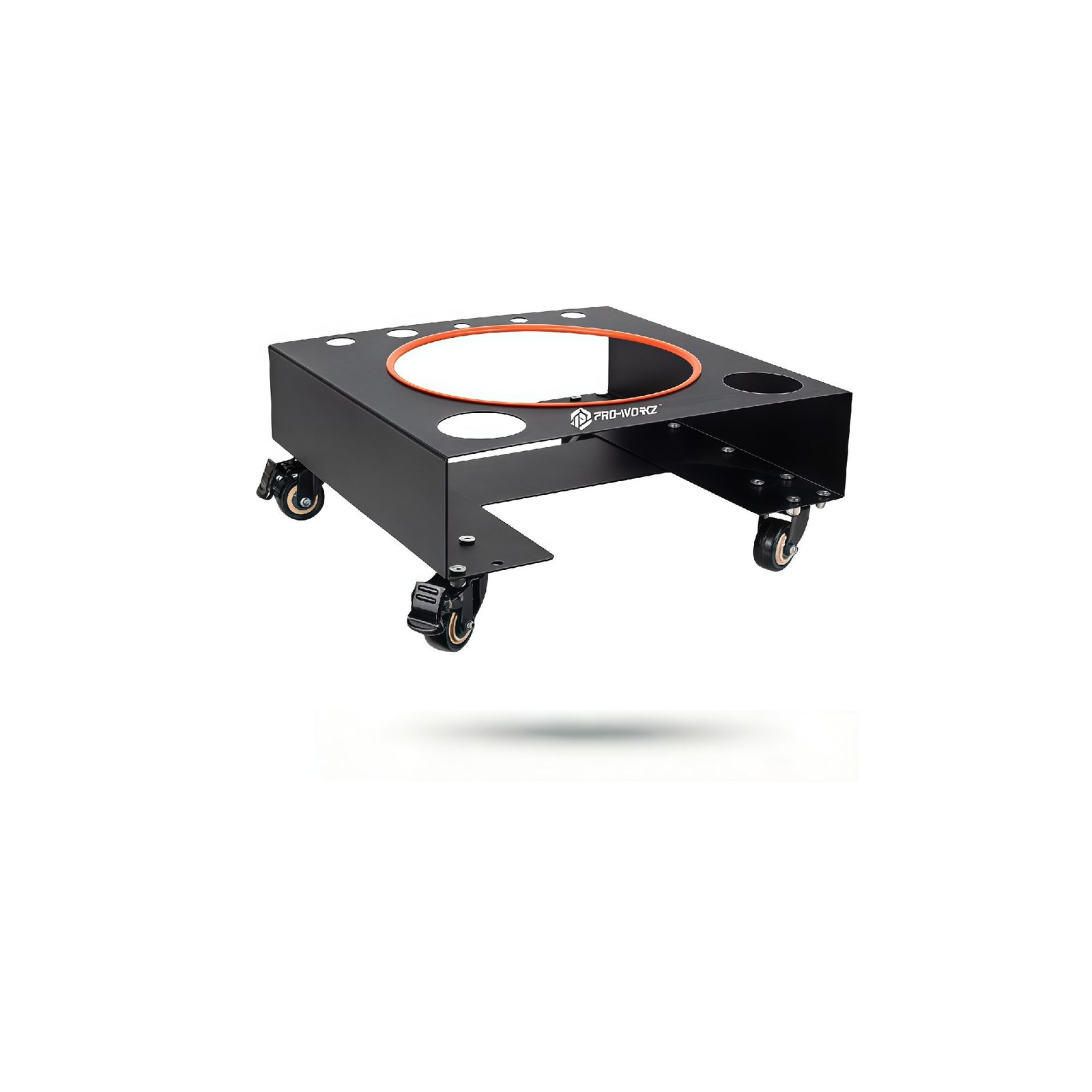 DTL LAB Steel Bucket Dolly — galvanised steel wash bucket dolly on swivel casters