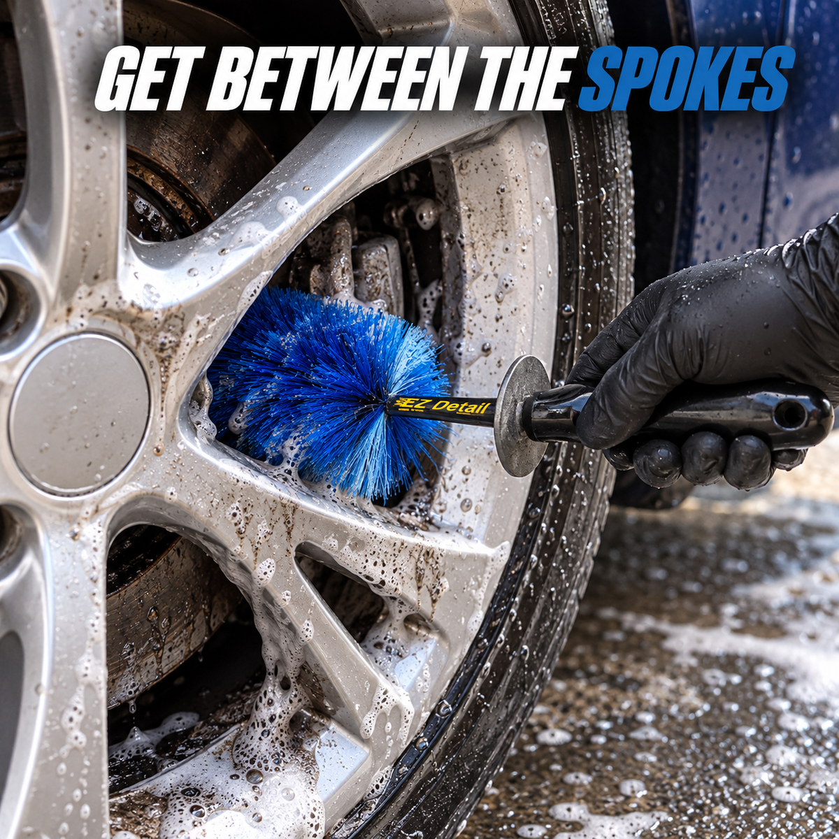 EZ Detail Wheel Cleaning Brush (Large or Mini) — Can I picture using it?