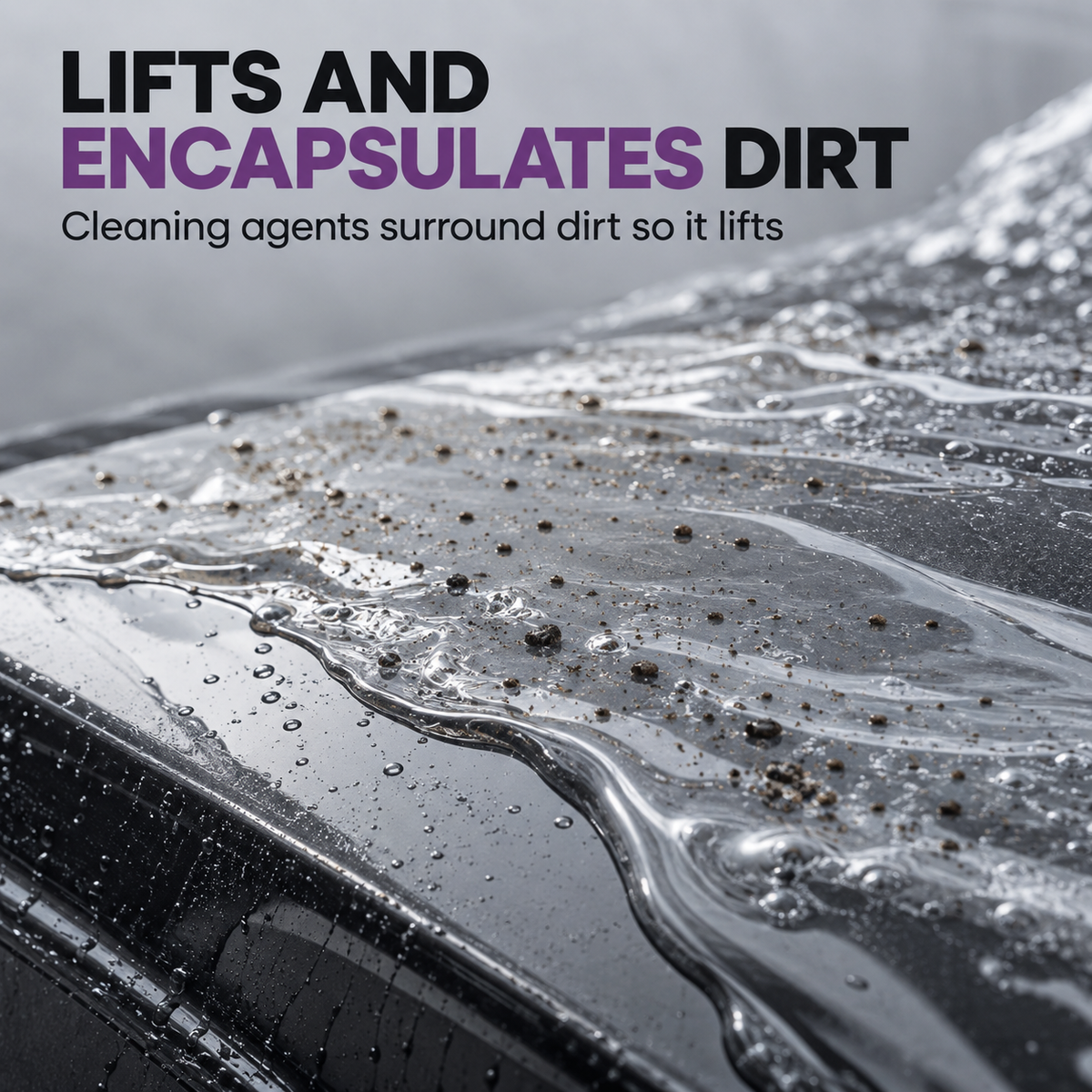 Garage Therapy /ONE: Rinseless — How does it lift dirt?