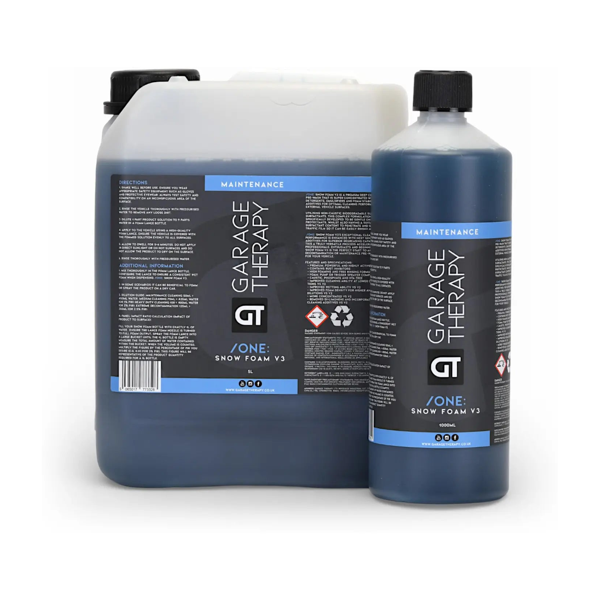 Garage Therapy /ONE: Snow Foam V3 — What am I buying?