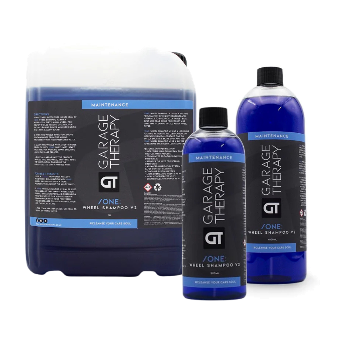 Garage Therapy /ONE: Wheel Shampoo V2 — What am I buying?