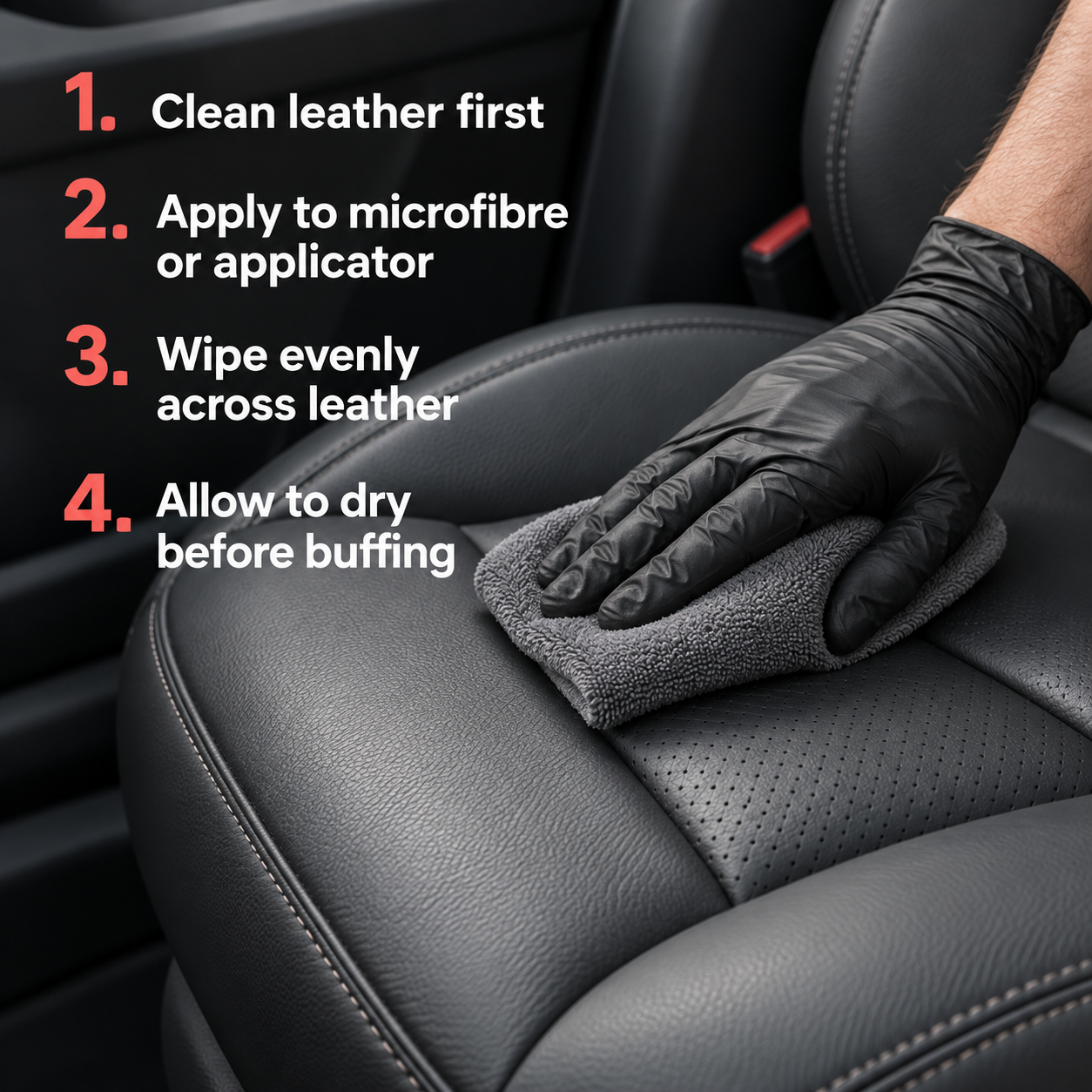 Garage Therapy /TWO: Leather Protect — How do I apply it?