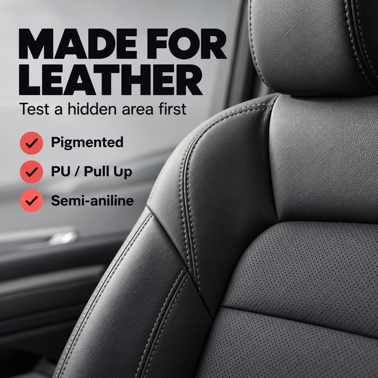 Garage Therapy /TWO: Leather Protect — Which leather can I treat?