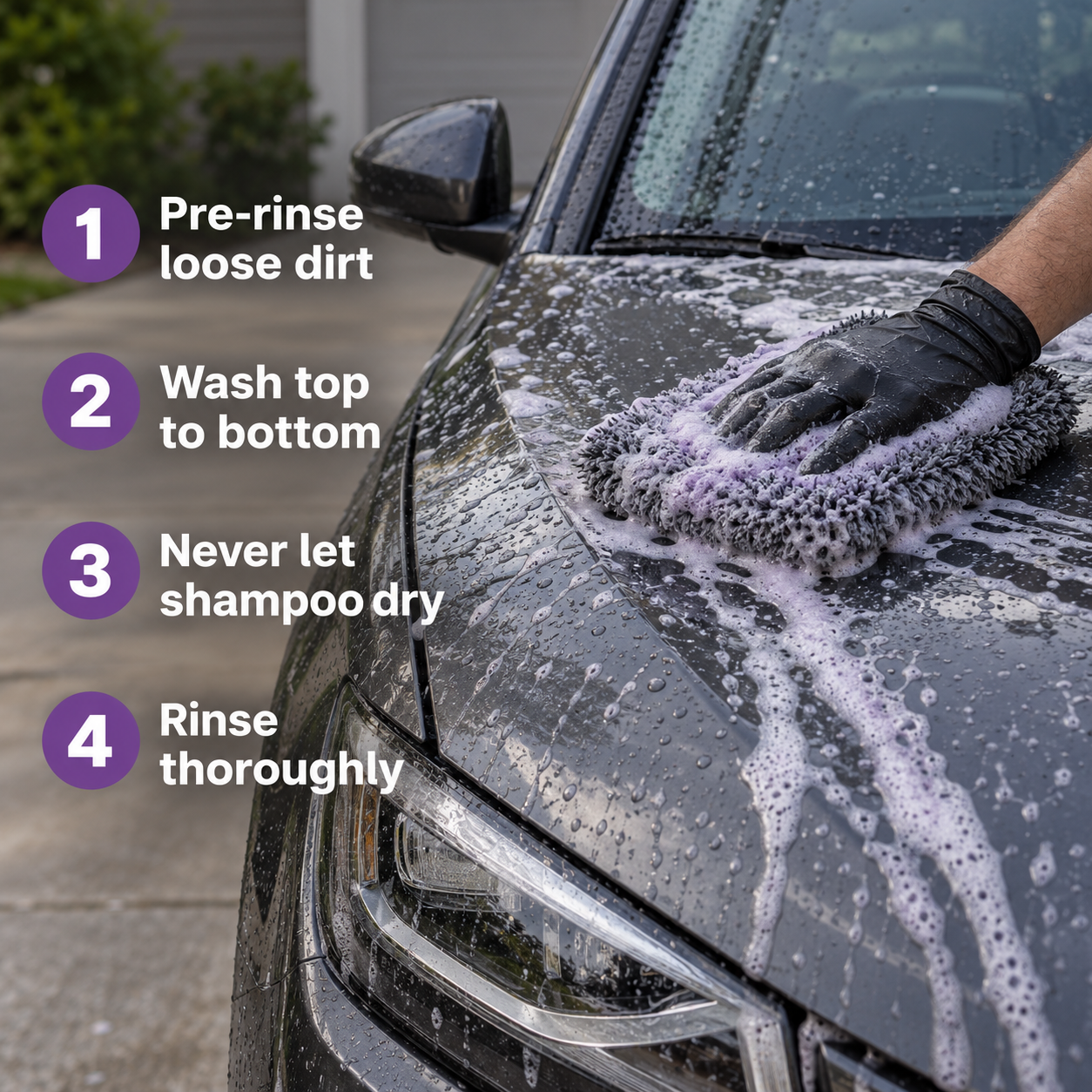 Garage Therapy /ZERO: Decon Shampoo — How do I wash with it?