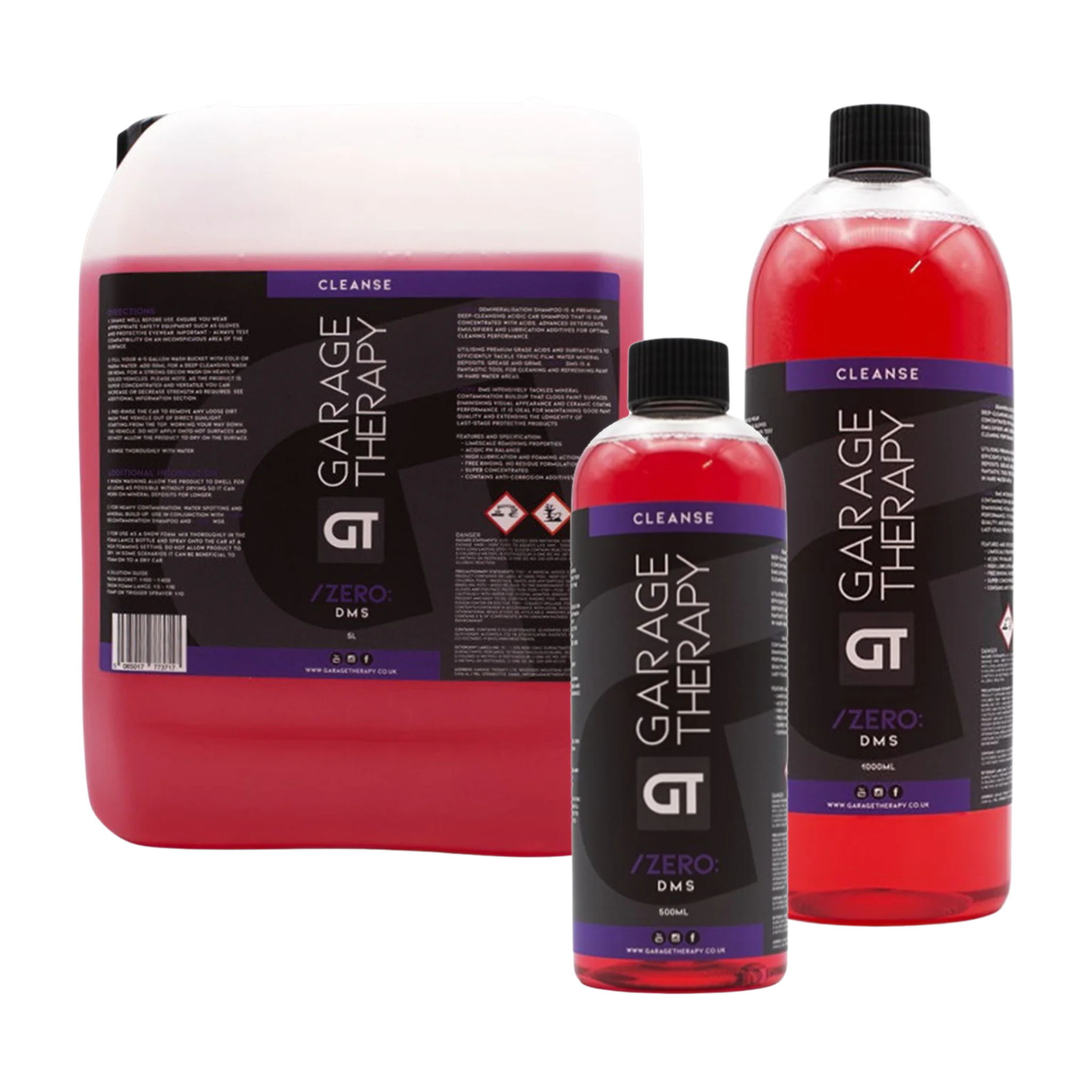 Garage Therapy /Zero: DMS Demineralisation Shampoo — What am I buying?