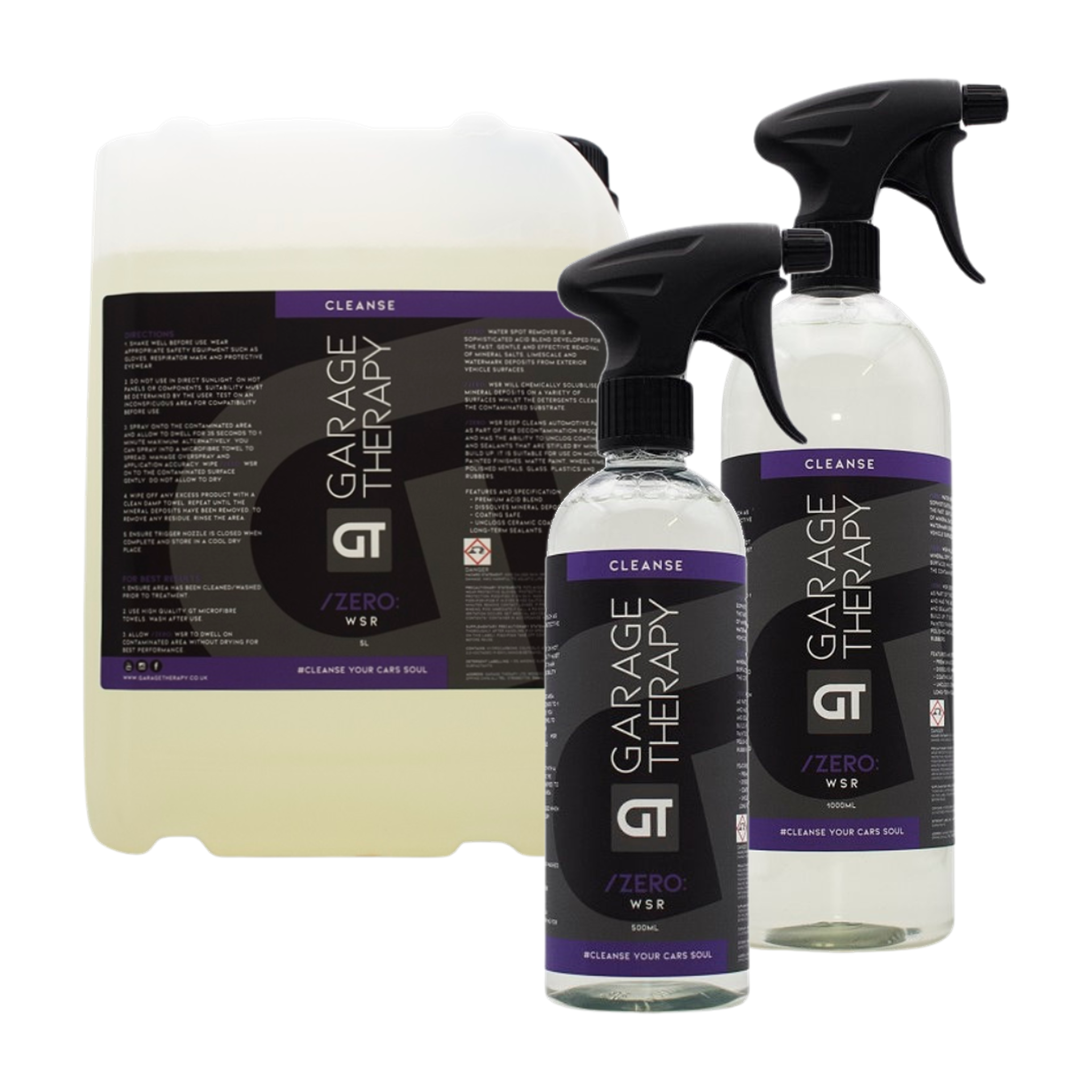 Garage Therapy /ZERO: WSR (Water Spot Remover) — What am I buying?