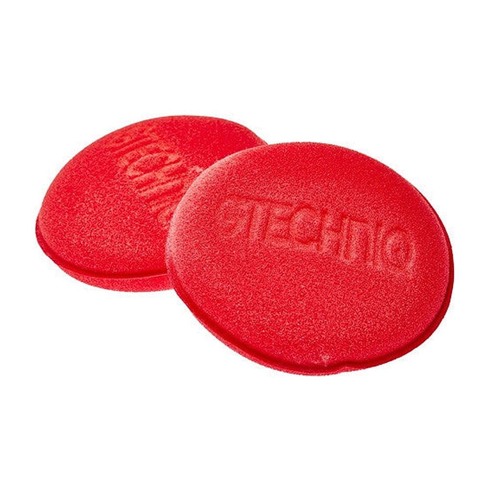 Gtechniq AP3 dual layered soft foam applicator, red foam discs, front view