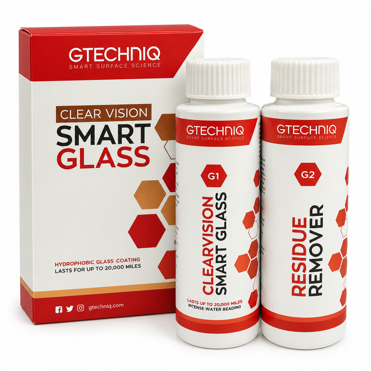 Gtechniq G1 & G2 Clear Vision Smart Glass 100ml — What am I buying?
