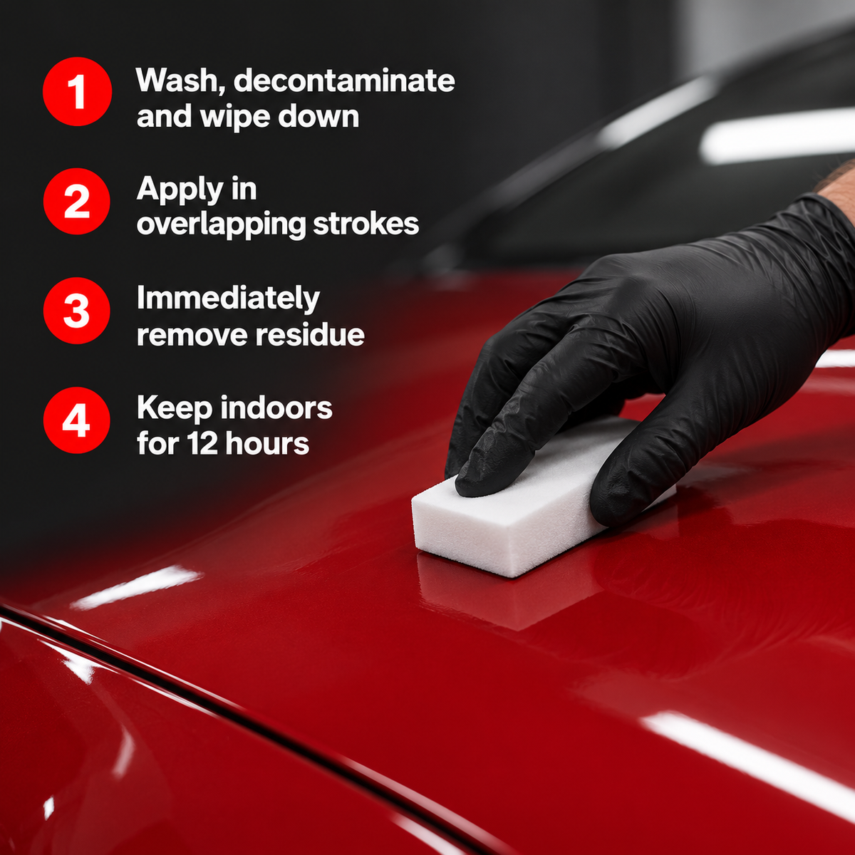 Gtechniq Crystal Serum Light - Ceramic Coating - 5 Years — How do I apply it?