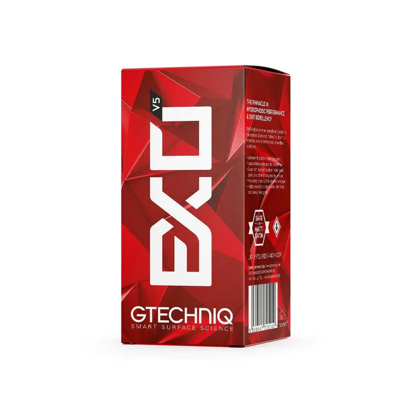 Gtechniq EXO v5 hydrophobic coating box