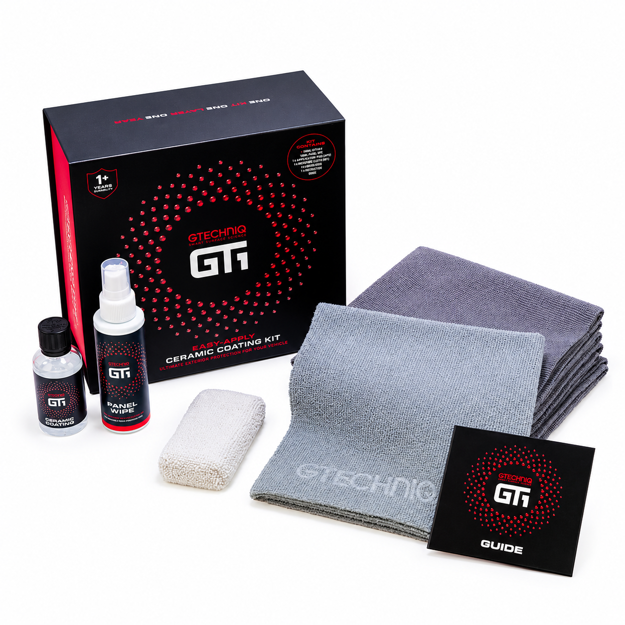 Gtechniq GT1 Easy-Apply Ceramic Coating Kit - 12 Months — What am I buying?