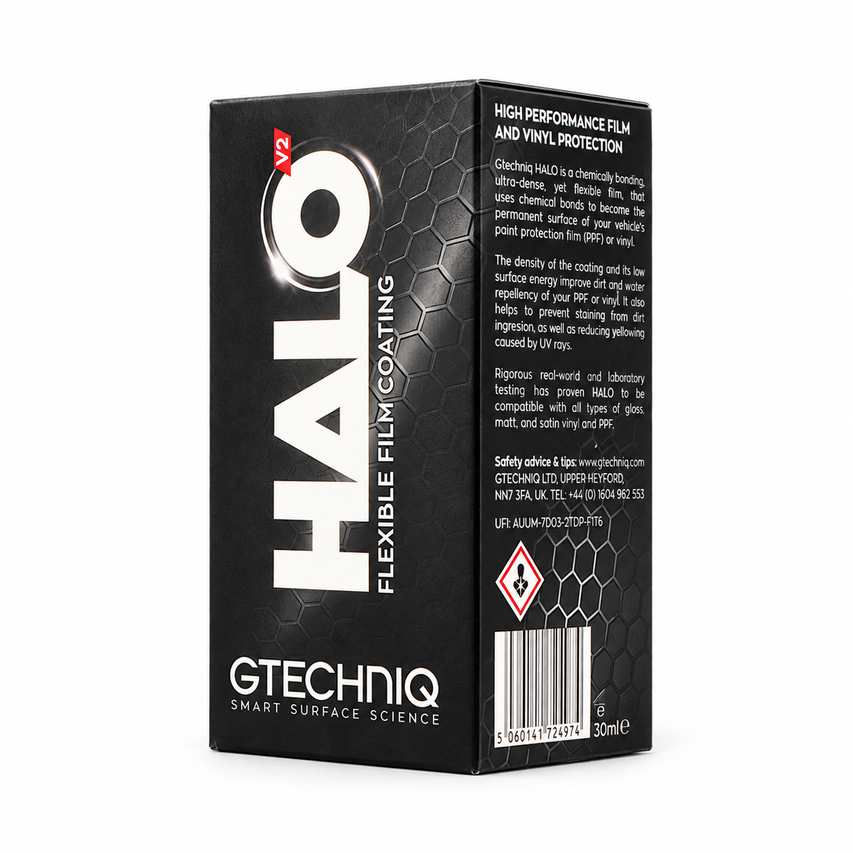 Gtechniq HALO V2 Flexible Film Coating for PPF & Vinyl Wraps — What am I buying?