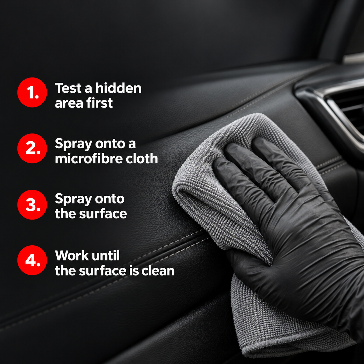 Gtechniq I2 Tri Clean – Interior Cleaner — How do I apply it?