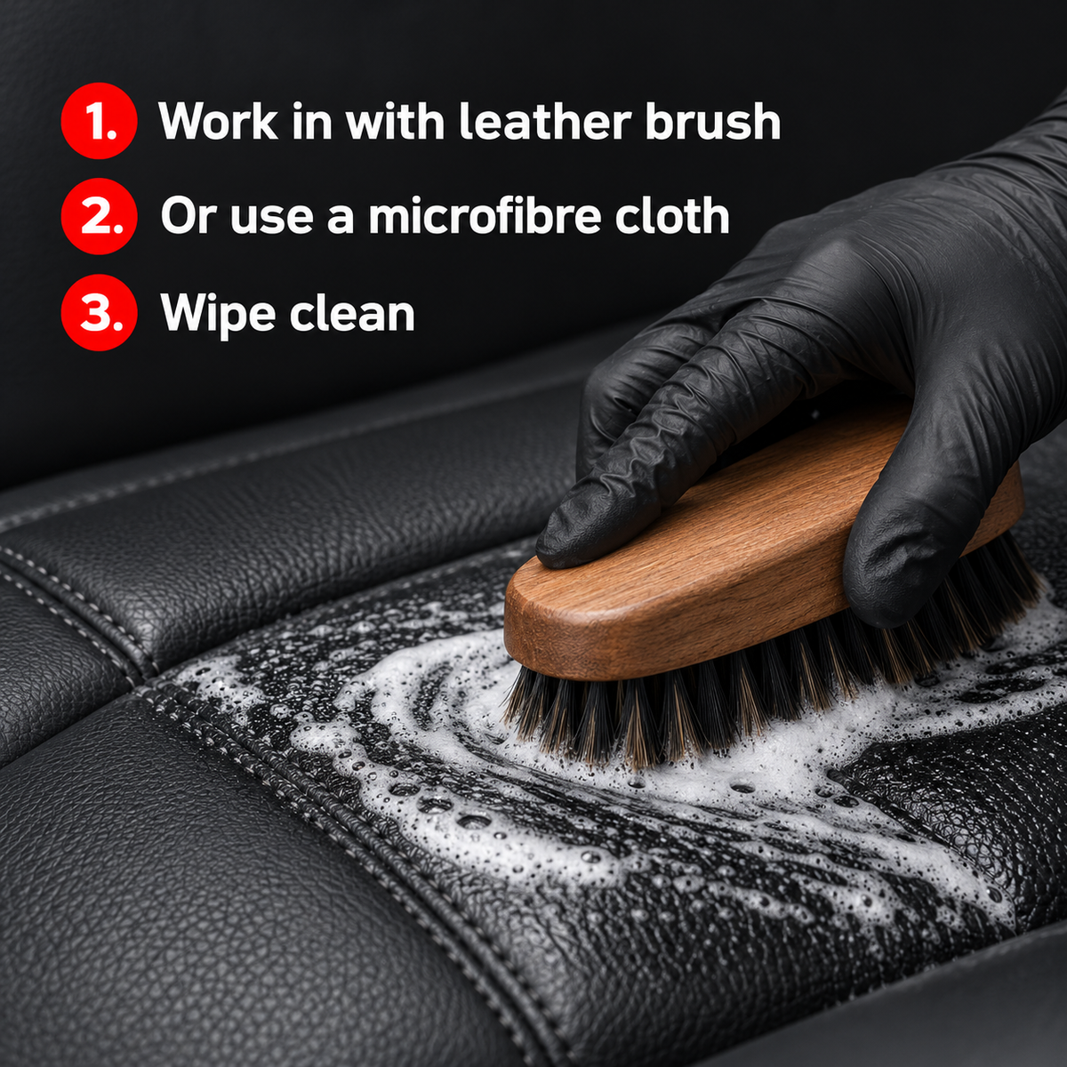 Gtechniq L2 Foaming Leather Cleaner (200ml) — How do I use it?