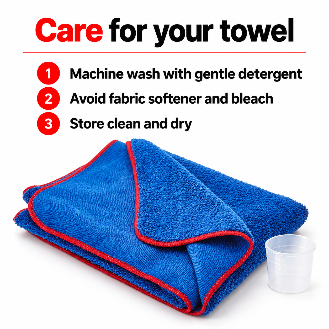 Gtechniq MF2 Zero Scratch Microfiber Drying Towel — How do I maintain it?