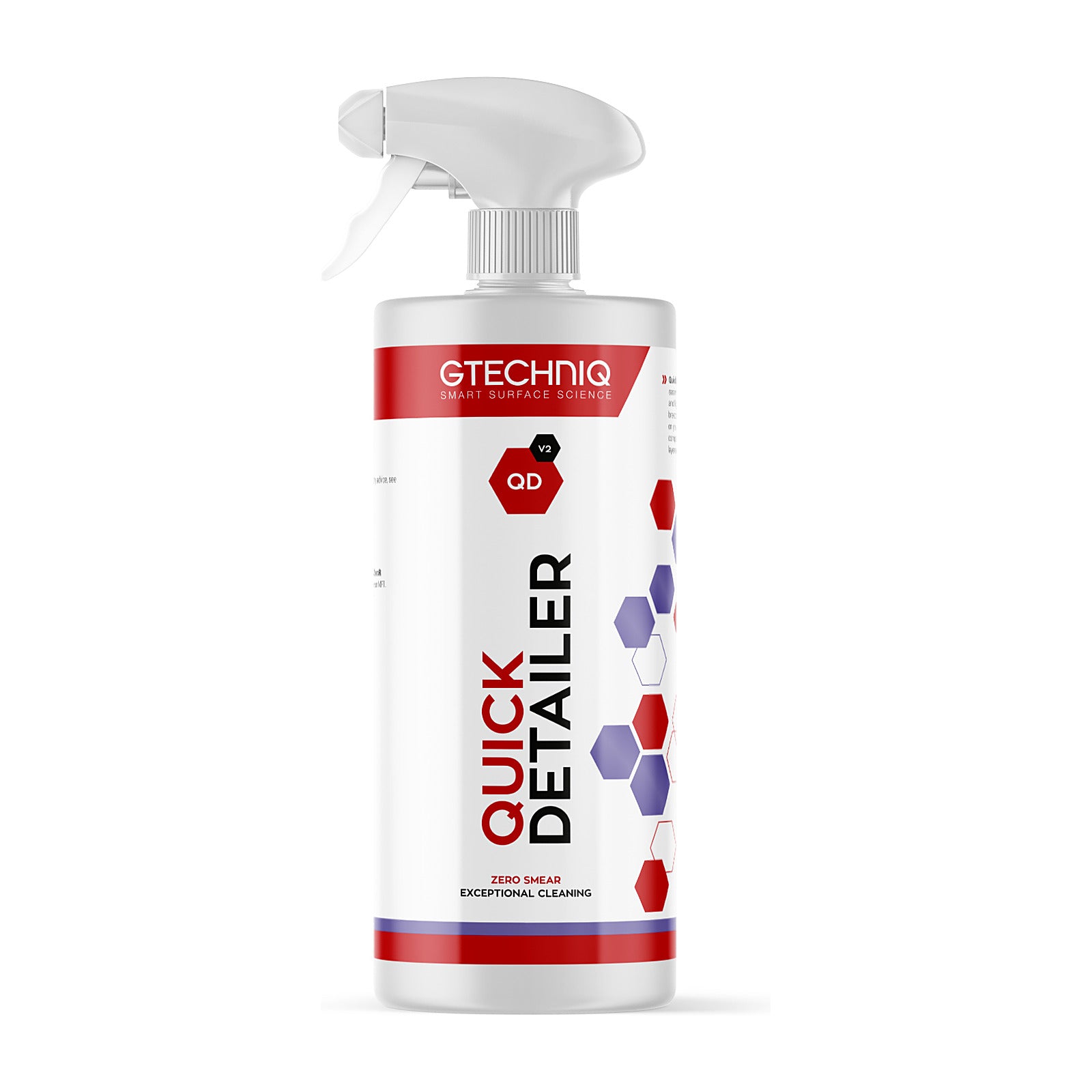 Gtechniq QD Quick Detailer v2 1L spray bottle, front label