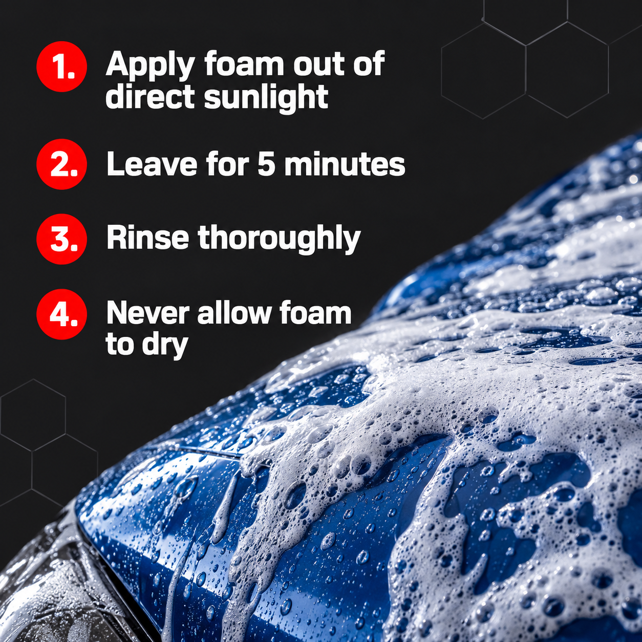 Gtechniq W4 Citrus Foam - Pre-Wash — How do I use it?