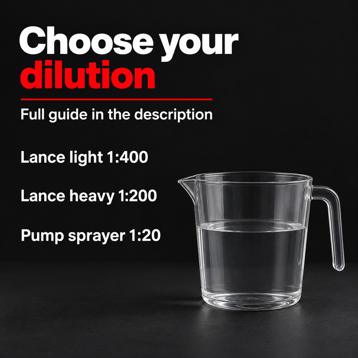 Gtechniq W4 Citrus Foam - Pre-Wash — Which dilution?