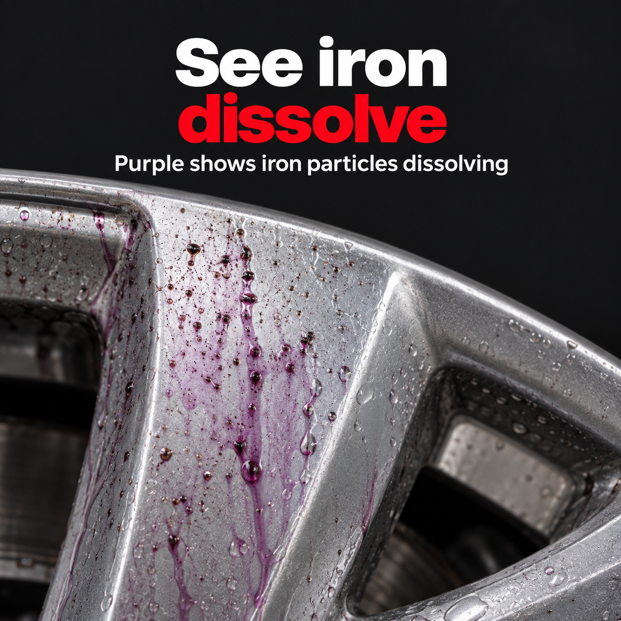 Gtechniq W6 Iron Fallout Remover — Why does it turn purple?