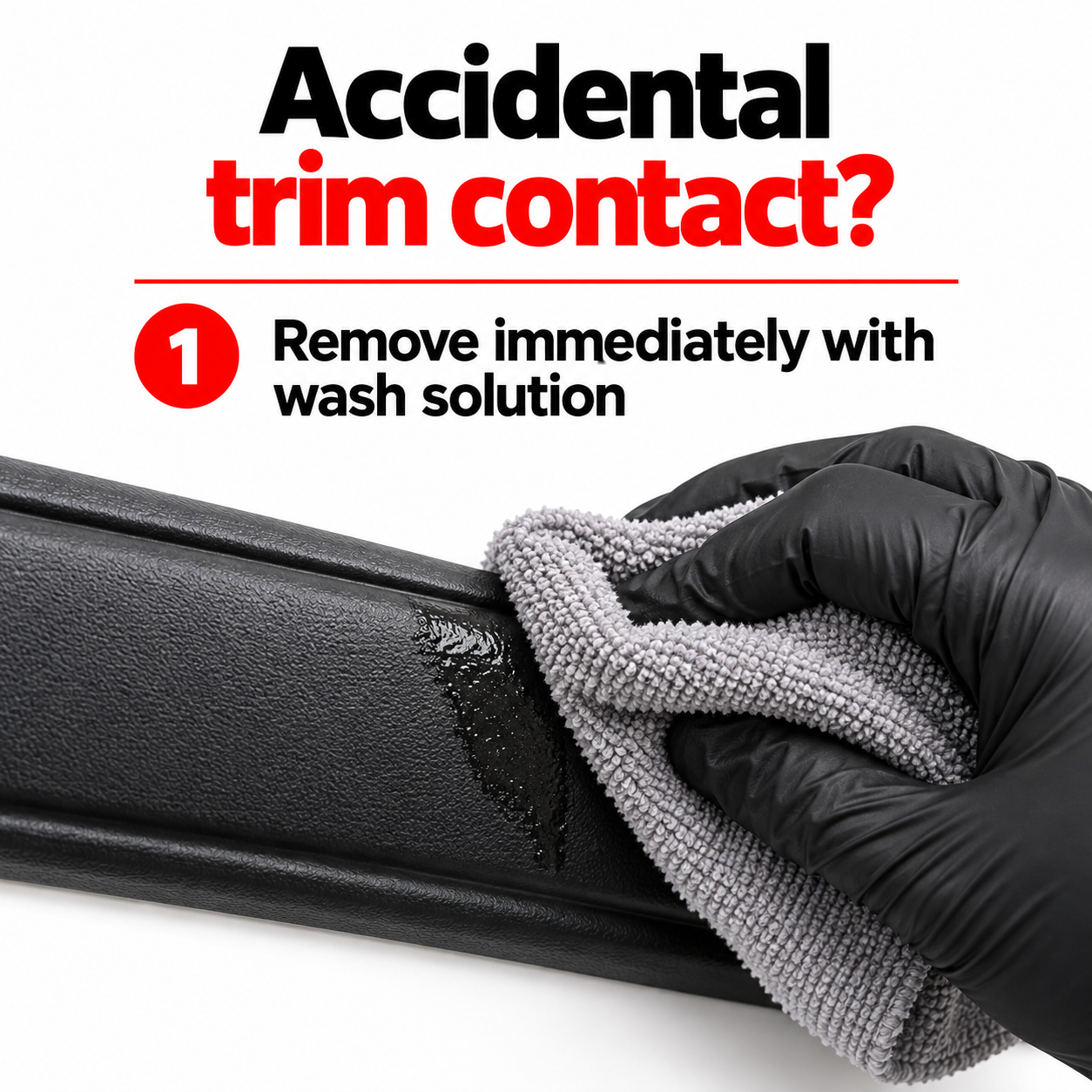 Gtechniq W7 Tar and Glue Remover 500ml — What if it touches trim?