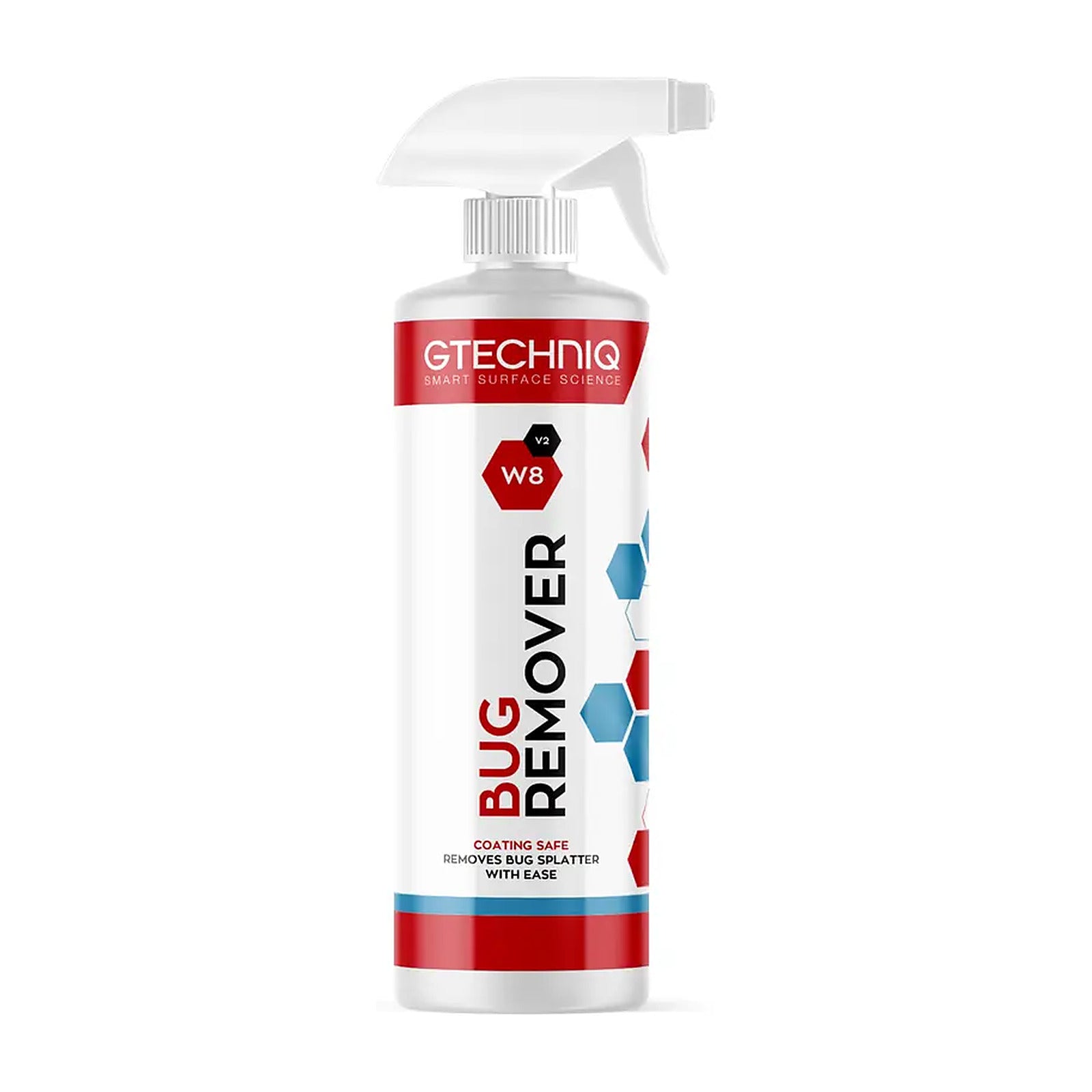 Gtechniq W8 Bug Remover 1L spray bottle, front label