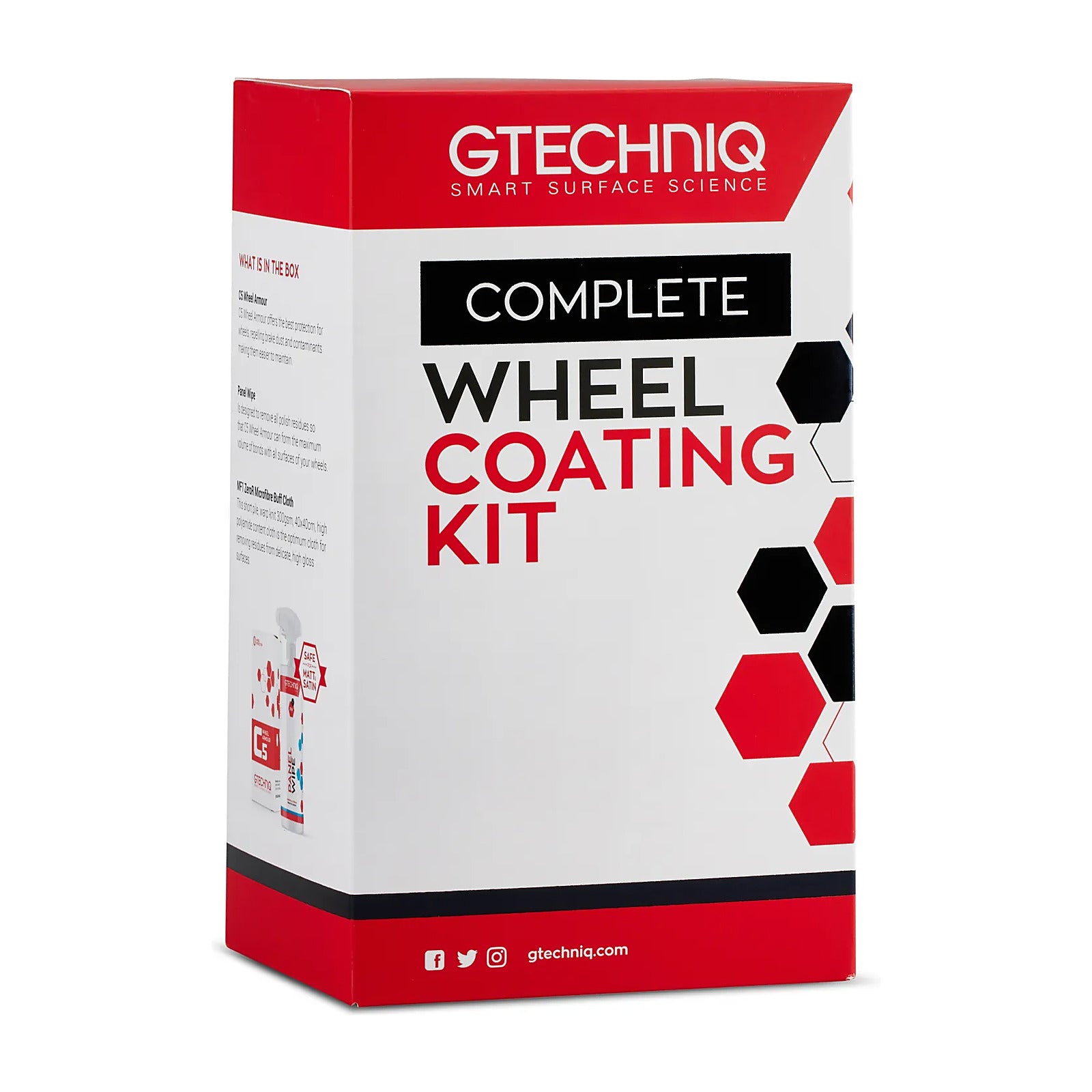 Gtechniq Complete Wheel Coating Kit retail box, front view