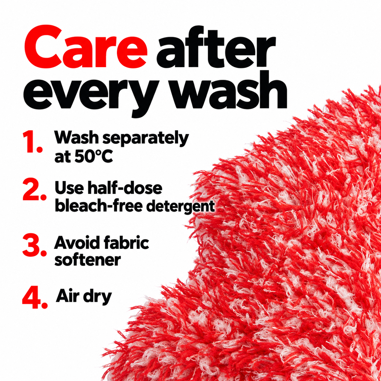 Gtechniq WM2 Microfiber Wash Mitt — How do I maintain it?