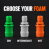 IK Foam Pro 2 Hand Pressure Sprayer 1.25L — Which mixer gives which foam?